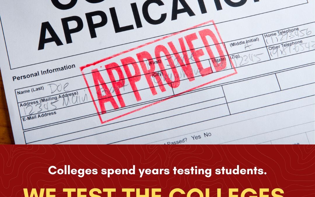 We Test The Colleges